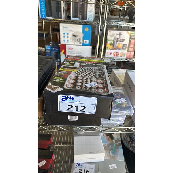 (2) *NEW IN BOX* THE ULTIMATE BATTERY ORGANIZER