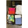 Image 4 : PALLET OF ASSTD. HOUSEHOLD GOODS: BEDDING, DRINKING GLASSES, KITCHENWARE & MORE *MUST TAKE ALL*