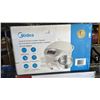 Image 3 : SHELF OF ASSORTED ITEMS INC. MASTER CHEF LARGE CAPACITY ICE MAKER, MIDEA HEATING NUT MILK MAKER AND
