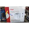 Image 4 : SHELF OF ASSORTED ITEMS INC. MASTER CHEF LARGE CAPACITY ICE MAKER, MIDEA HEATING NUT MILK MAKER AND