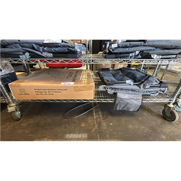 (2) NEW PORTABLE FOLDING BED