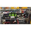 Image 1 : TACKLE BOX & CONTENTS, FISHING LURES, FISHING NET, BRING THE HEAT TACTICOOL FIRE PIT & MORE