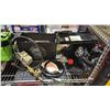 Image 3 : TACKLE BOX & CONTENTS, FISHING LURES, FISHING NET, BRING THE HEAT TACTICOOL FIRE PIT & MORE