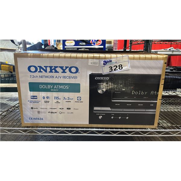 ONKYO 7.5" NETWORK AV RECEIVER *IN BOX*