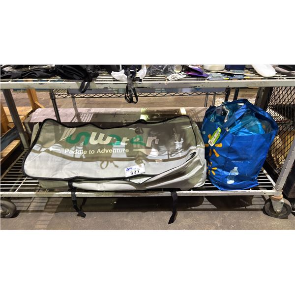 SUNWATER INFLATABLE PADDLE BOARD & BAG CONTAINING AN INFLATABLE PADDLE BOARD