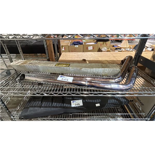 C5706 MOUNTING KIT & (2) COBRA EXHAUST PIPES