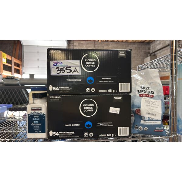 KICKING HORSE-CUP COFFEE & ASSORTED FOOD PRODUCTS