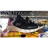 Image 2 : CHILD'S SIZE 12 SKETCHERS BLACK/PURPLE RUNNING SHOES
