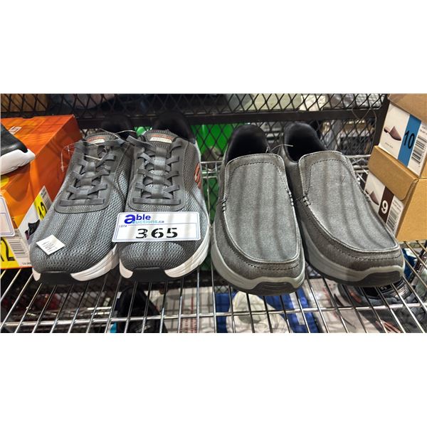 MEN'S SIZE 13 SKETCHER'S SWIFT FIT RUNNERS & MEN'S SIZE 11 SWIFT FIT PULL ON SHOES