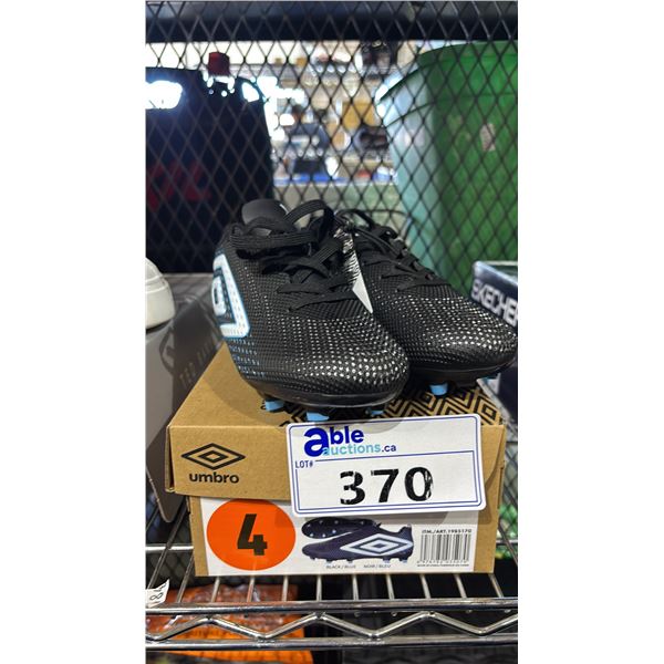 CHILD'S SIZE 4 UMBRO SOCCER CLEATS