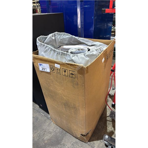BOX OF INFLATABLE POOL WITH PUMP