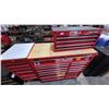 Image 3 : RED AND SILVER WATERLOO TRAX SERIES ROLLING TOOL BOX SET