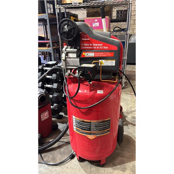 SNAP ON 20 GALLON AIR COMPRESSOR