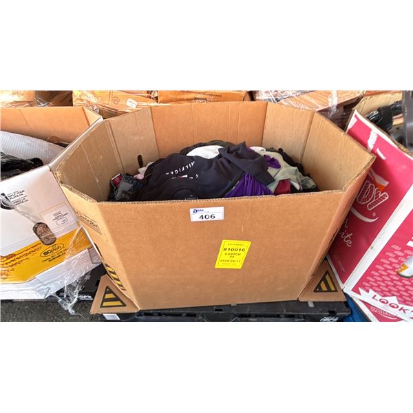 PALLET OF ASSORTED CLOTHING: *MUST TAKE ALL*