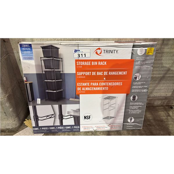 TRINITY STORAGE BIN RACK