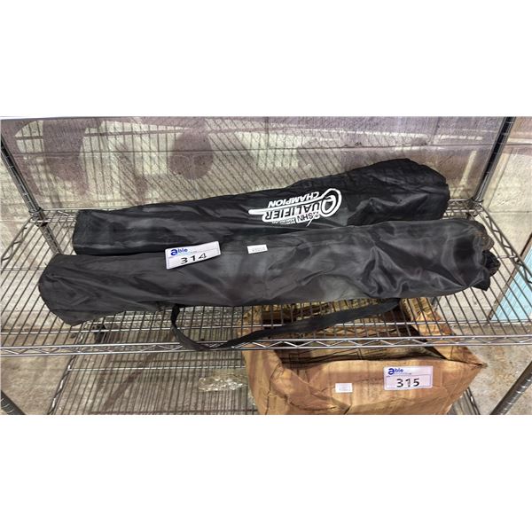 (2) FOLDING CHAIRS IN CARRY BAGS