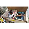 Image 5 : SIGNED 2004 TOPPS JUSTIN MORNEAU CARD, CANUCKS STEIN, BOX OF 1983 TOPPS FOOTBALL CARDS, BOX OF ASSTD