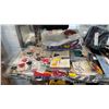 Image 3 : COLLECTION OF ASSORTED BANDANAS, TICKET STUBS, T SHIRT & GUITAR PICKS: *MANY AUTOGRAPHED*