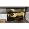 Image 1 : ORIGINAL OIL ON CANVAS BOARD LANDSCAPE PAINTING: APPROXIMATELY 24" X 18"