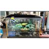 Image 1 : 20"L  X 12"H X 10"D FISH TANK WITH NET & SLIM FILTER