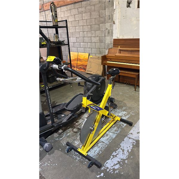 LEMOND REVMASTER MANUAL EXERCISE BIKE WITH BATTERY OPERATED LEMOND PILOT PERFORMANCE MONITOR