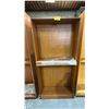 Image 1 : WOOD 6-TIER STORAGE SHELF: APPROX. 75"T X 35"W X 11.5" D
