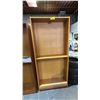 Image 1 : WOOD 6-TIER STORAGE SHELF: APPROX. 80"T X 35.5"W X 11" D