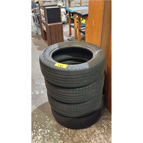 (4) MICHELIN PRIMACY MXV4 205/60416 TIRES