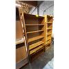 Image 1 : WOOD 6-TIER STORAGE SHELF: APPROX. 75"T X 35"W X 11.5" D