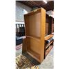 Image 2 : WOOD 6-TIER STORAGE SHELF: APPROX. 80"T X 35.5"W X 11" D