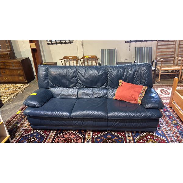 LEATHER 3-SEATER SOFA