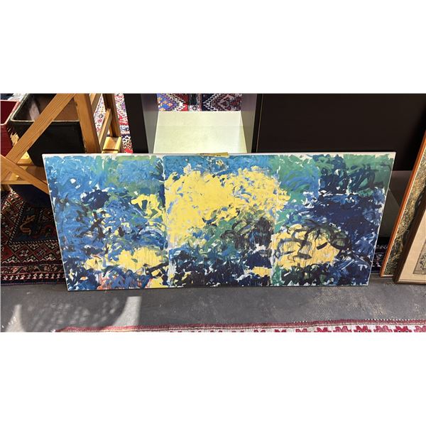 PRINT ON BOARD OF JOAN MITCHELL'S "LA GRANDE VALLEE XIV"