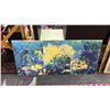 Image 1 : PRINT ON BOARD OF JOAN MITCHELL'S "LA GRANDE VALLEE XIV"
