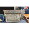 Image 1 : FRAMED VINTAGE MAP OF IRELAND & AERIAL PHOTO PRINT OF PARIS
