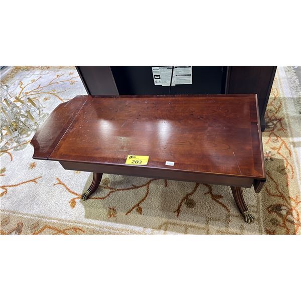 VINTAGE WOOD COFFEE TABLE