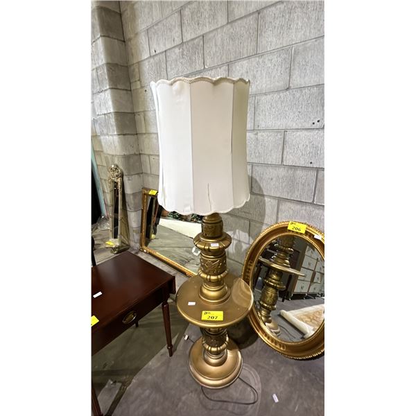 VINTAGE FLOOR LAMP WITH TRAY TABLE