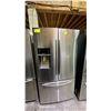 Image 1 : SAMSUNG 36" WIDE FRENCH DOOR FRIDGE W/WATER & ICE DISPENSER & BOTTOM FREEZER DRAWER