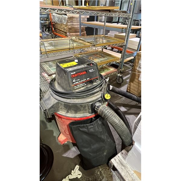 SEARS CRAFTSMAN 45 LITER HOME-N-SHOP VAC