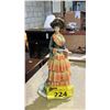 Image 1 : 11.5" TALL VICTORIAN LADY FIGURINE
