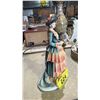 Image 2 : 11.5" TALL VICTORIAN LADY FIGURINE