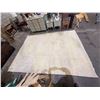 Image 2 : LARGE CREAM COLOUR CUT & LOOP CARPET: APPROX. 141" X 107"