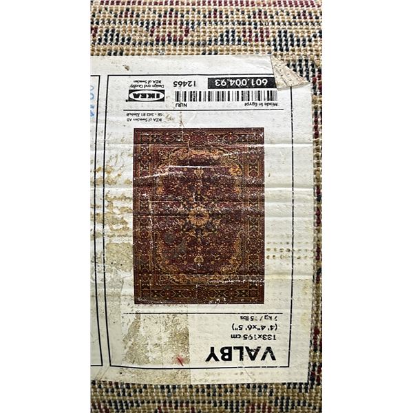 IKEA VALBY 4'4  X 6'5  AREA RUG