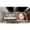 Image 1 : (2) PIECES OF FRAMED ART