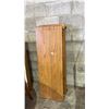 Image 2 : VINTAGE WOOD TABLE WITH (2) LEAVES & (3) CHAIRS