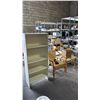 Image 1 : BAMBOO SIDE TABLE, WICKER BASKET, WICKER CHAIR, WOOD 4-TIER SHELF & MOBILE UTILITY CART