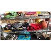 Image 1 : SPIDER-MAN WALL CLOCK, BASEBALL GLOVE, BASEBALL CAPS, CHICAGO BULLS ZIPPER JACKET & SHORTS & MORE