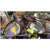 Image 2 : BLACK KNIGHT RAQUETBALL RACQUET, PRO KENNY TENNIS RACQUET & (2) BLACK KNIGHT SQUASH RACQUETS