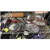 Image 3 : BLACK KNIGHT RAQUETBALL RACQUET, PRO KENNY TENNIS RACQUET & (2) BLACK KNIGHT SQUASH RACQUETS