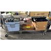 Image 1 : TOTE OF ASSORTED SCALE MODEL CARS, BOX OF FRENCH IVORY HANDLED FLATWARE & BOX OF ASSORTED PLACE
