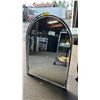 Image 1 : FRAMED ARCHED WALL MIRROR: APPROX. 37" X 29"